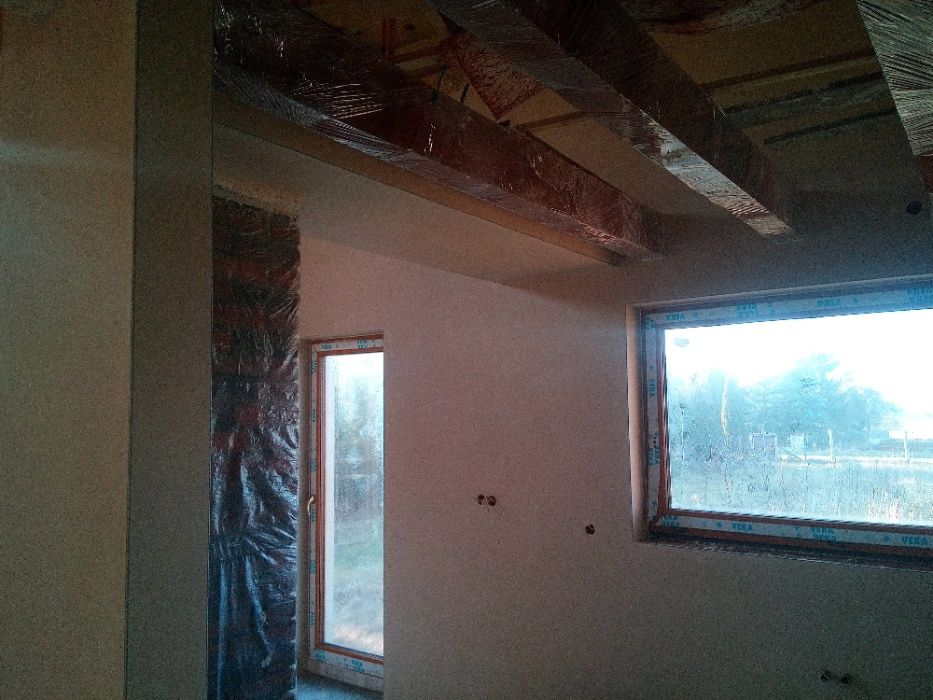 TYNKI MASZYNOWE gipsowe lekki, twardy, cementowo-wapienne