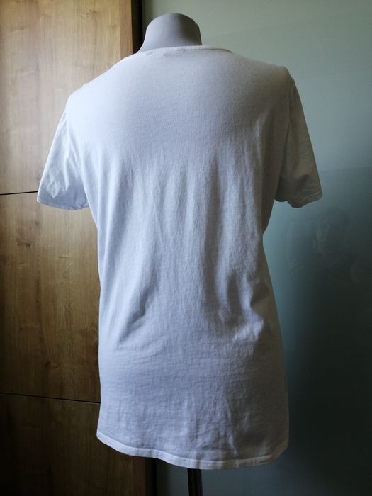 Koszulka biała bawełniana  t-shirt XL Diverse