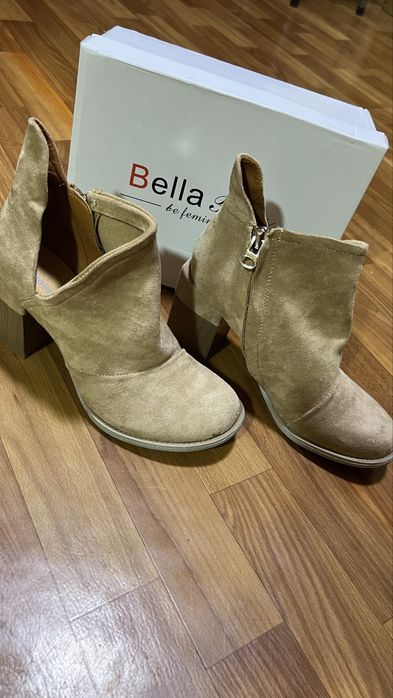 Ботинки жіночі натуральна замша