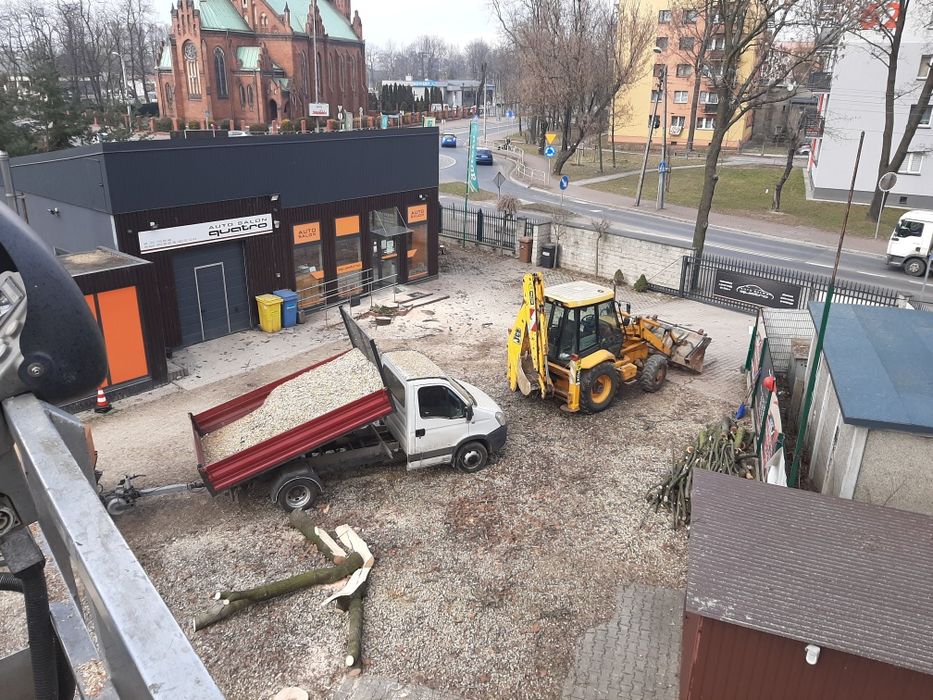 Usługi koparko ładowarką * Śląsk * Czeladź * Katowice * Sosnowiec