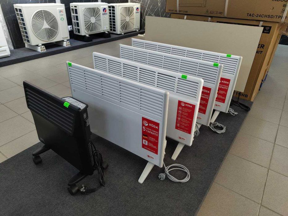 Конвектор, Електричний обігрівач RODA RSP2000EU  2Kw, 1.5Kw