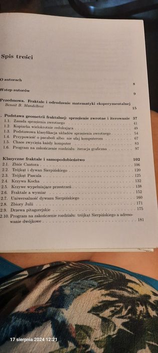 Granice Chaosu fraktale 2 książki