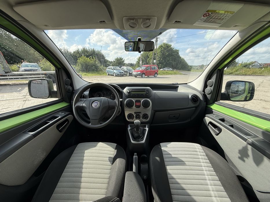 Fiat Qubo 1.4 B 87 KM 2008 R 153 TYŚ KM KLIMA Sprowadzony ZAREJESTROWANY Gwarancja
