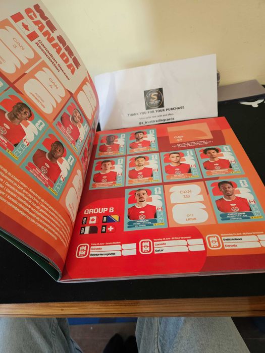 Panini FIFA World Cup 2026 Album Partially Completed 692 Stickers placed