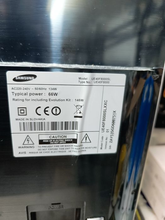 TV SAMSUNG 40 peças