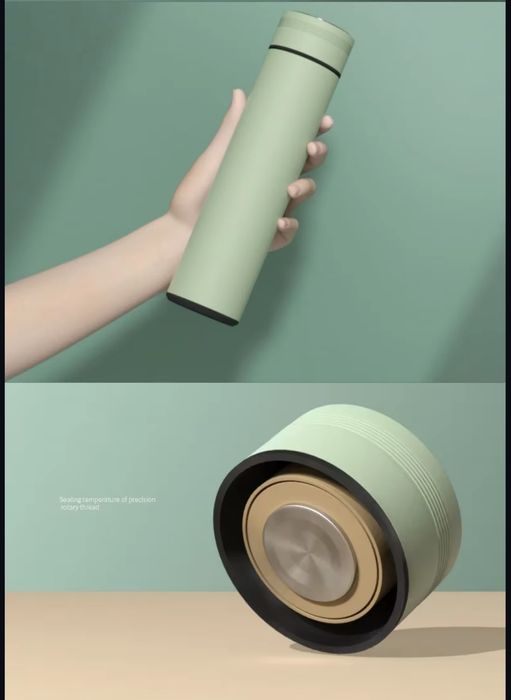 Kubek 500ML wyświetlacz temperatury kubek termosowy