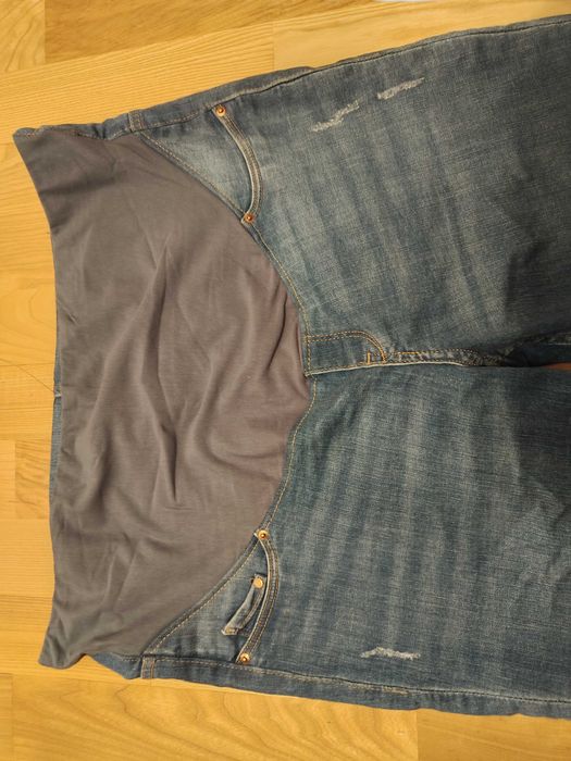 Spodnie ciążowe jeansy H&M MAMA 42 xl