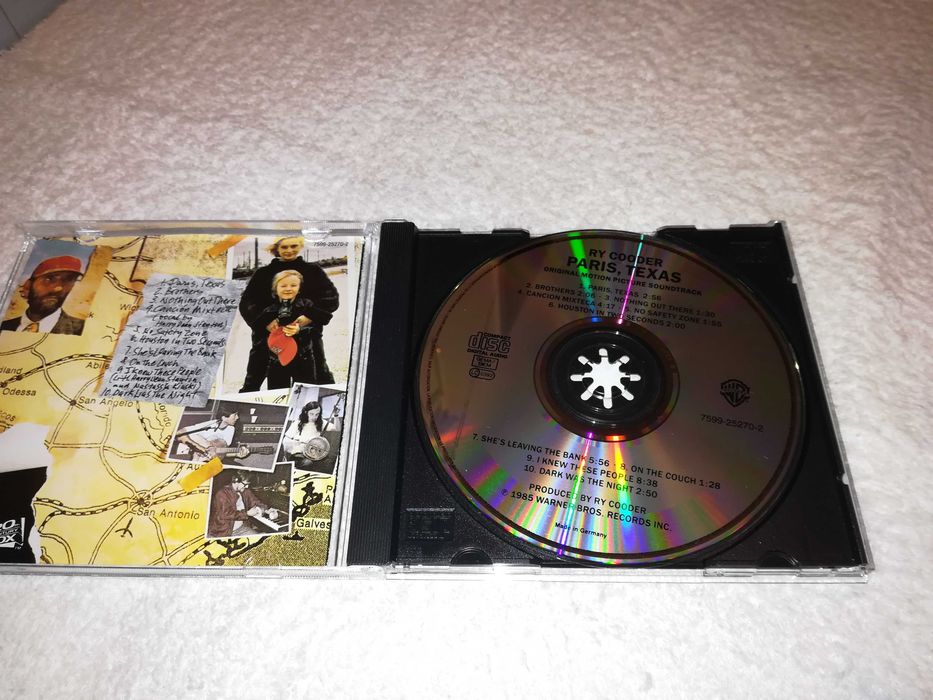 paris, texas (banda sonora do filme) cd