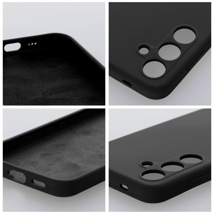 Etui Silicone 2mm do Motorola Moto G55 Black