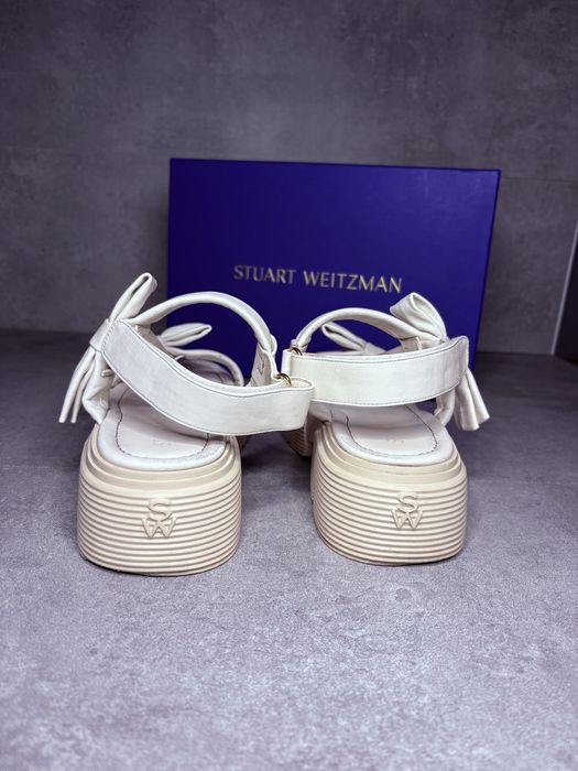 Stuart Weitzman Sofia Nolita Sandal Cream