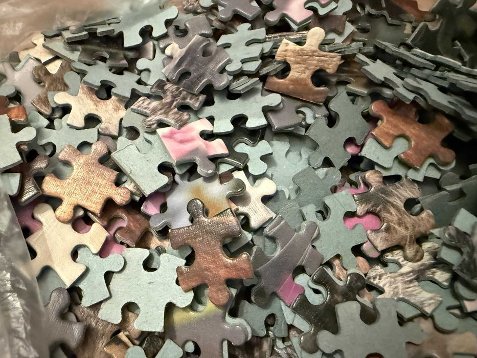 Puzzle 1000 el. zagadka – brak obrazka, niespodzianka