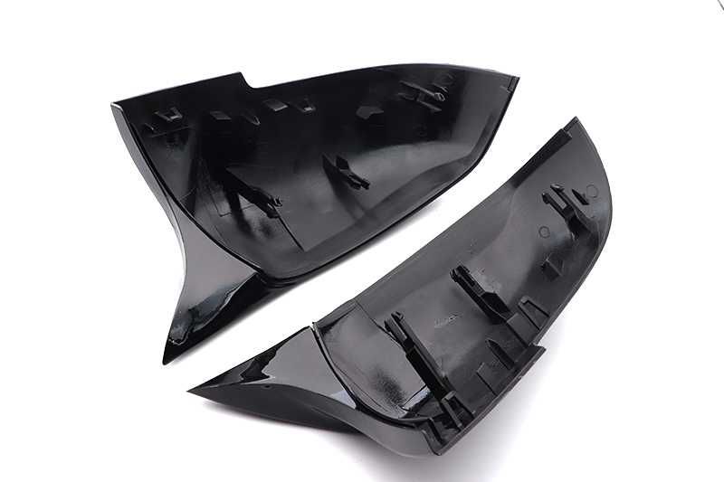 Capas retrovisor preto piano ou efeito carbono BMW séries 1 2 3 e 4