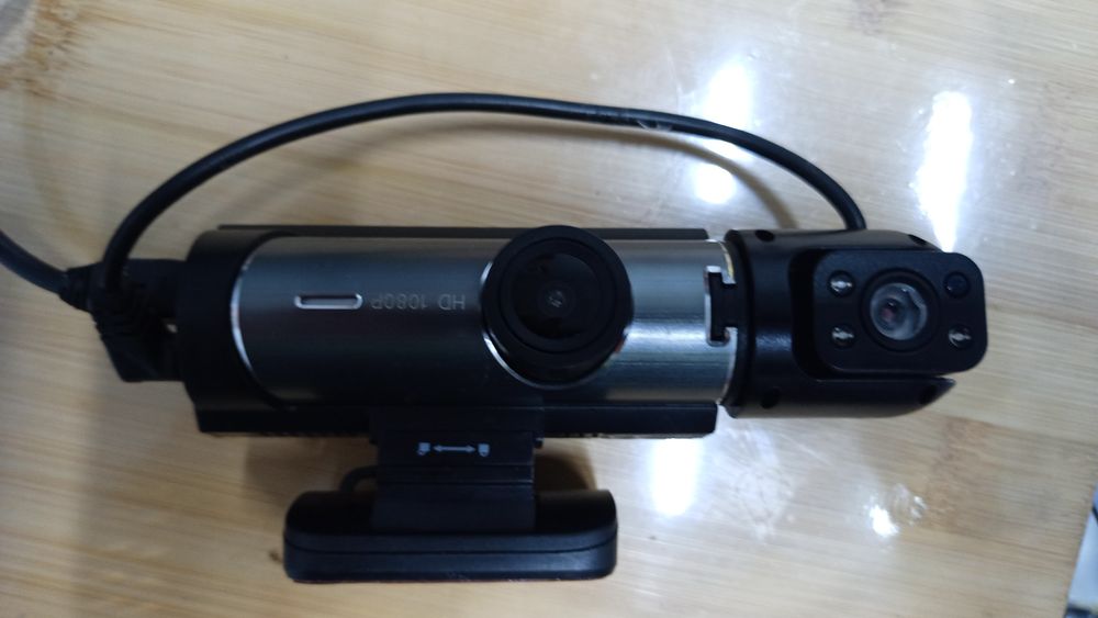 Kamera samochodowa 1080P WiFi z podwójną kamerą przód i wnętrze, nokto