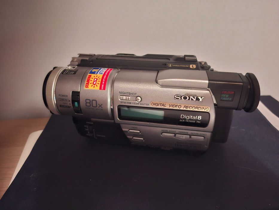 Kamera Sony DCR-TR7000E Digital8 Hi8 | Sprawna, Instrukcja, OKAZJA