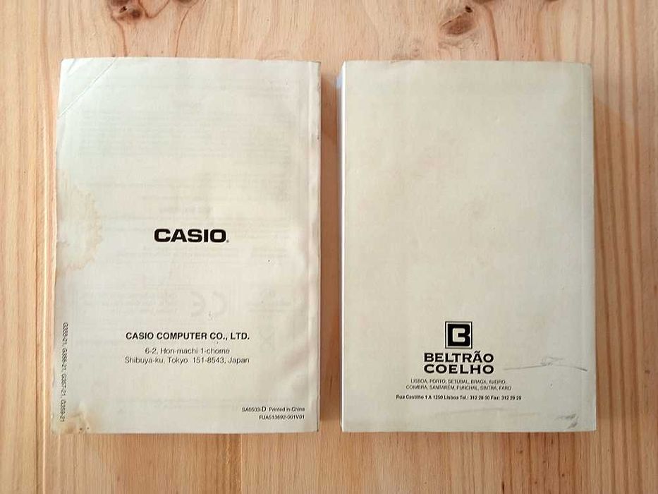 Manuais Calculadora Gráfica - Casio CFX e FX