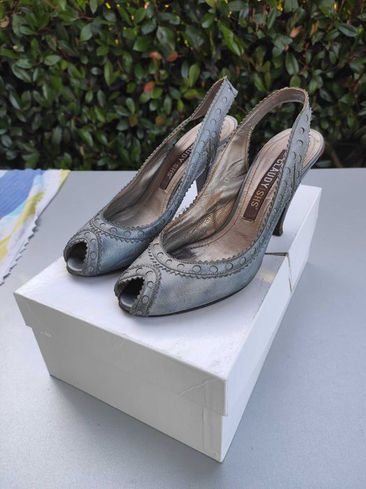 lote 4 pares nº37 em pele