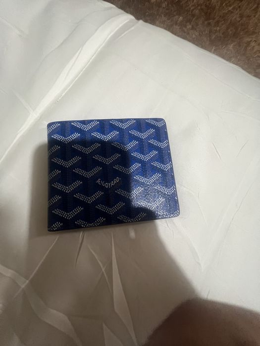 Carteira goyard azul
