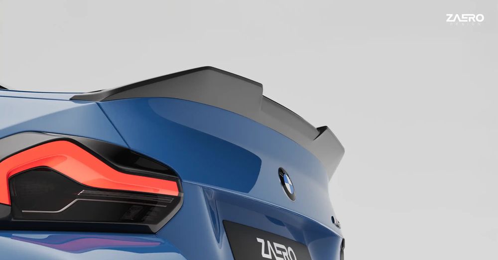Aileron lip spoiler traseiro BMW M2 G87 Série 2 G42 - Zaero Design