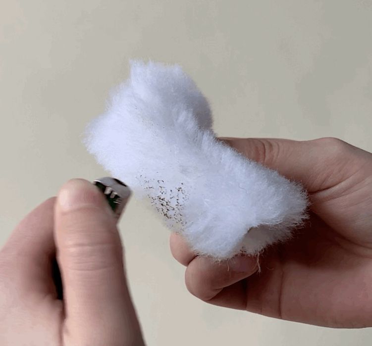 Шуба натуральна чесана 100% вовни вівці овчина