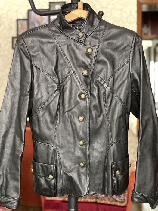 Куртка кожаная