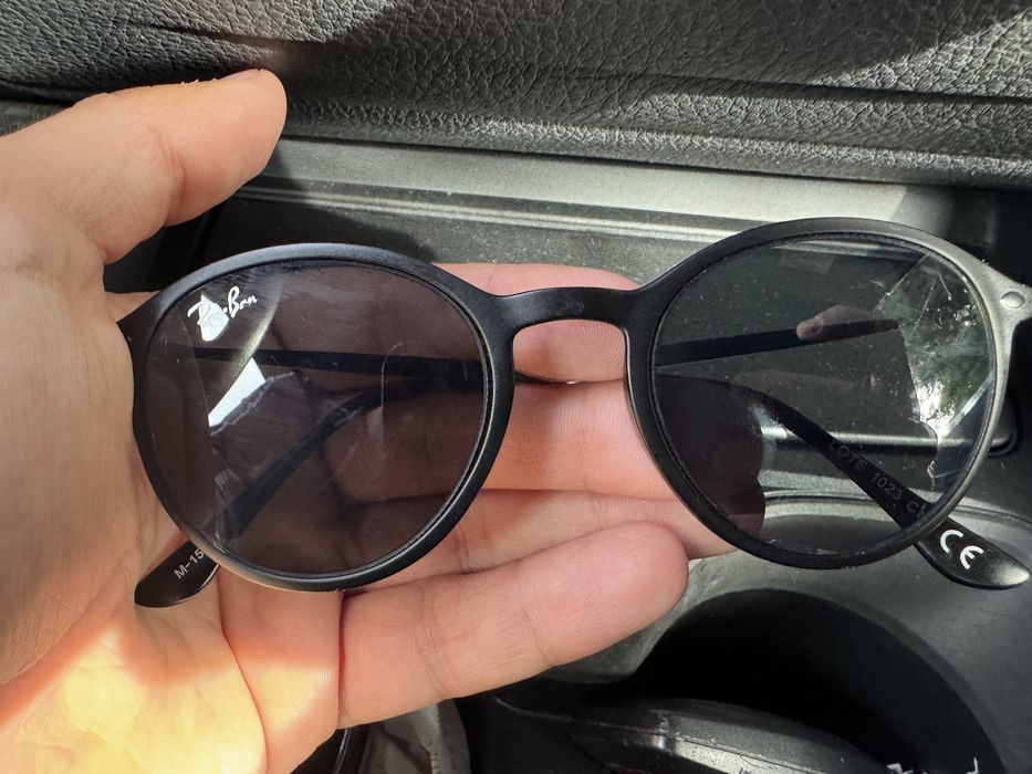 Óculos de Sol Ray-Ban Redondo – Armação Preta