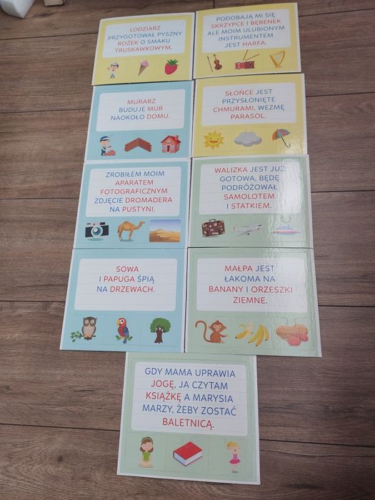 Gra edukacyjna zabawa w czytanie
