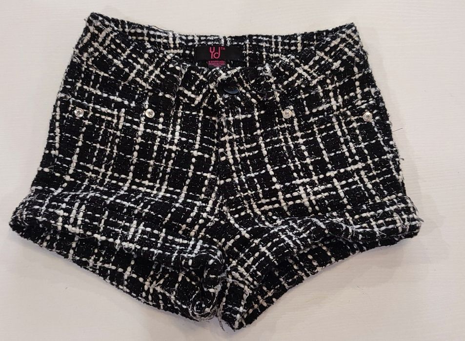 Grubsze spodenki czarne r. 134