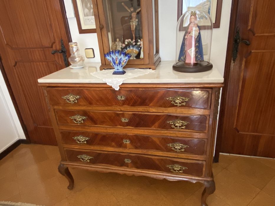 Mobília de quarto Queen Anne