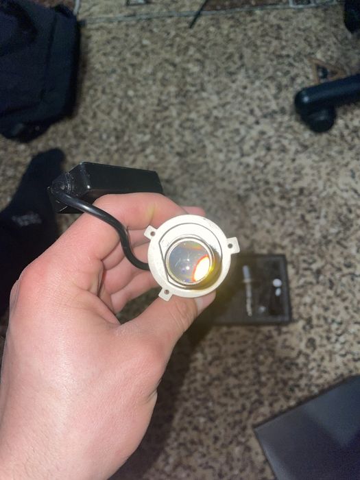 Лед ласпочки лінзовані