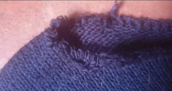 Camisola W azul mulher ombro descobertos