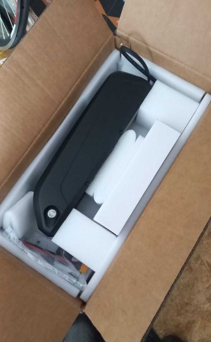 АКБ електровелосипеда 36В 13А/г в боксі + зарядне 2А з кулером