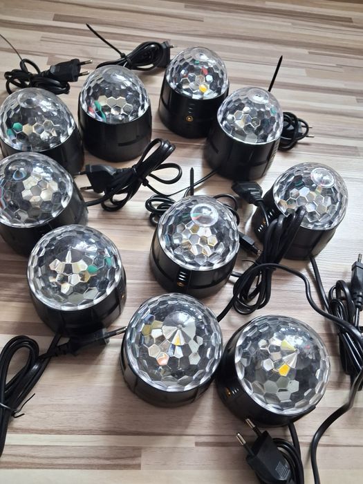 Sprzedam oświetlenie, kule dyskotekowe