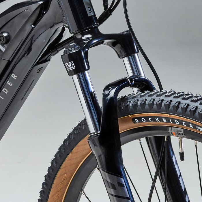 Bicicleta BTT Elétrica de Criança ROCKRIDER E-ST 500 26 Polegadas