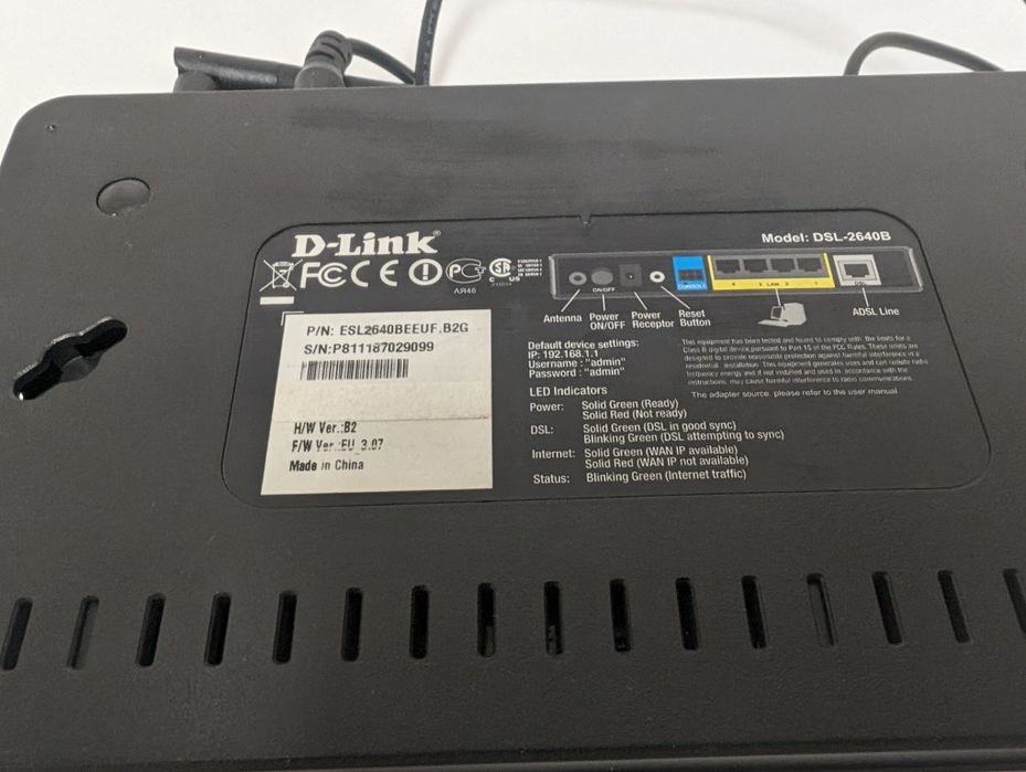 Modem DSL D-Link 2640B Poznań
