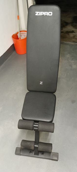 Ławeczka do Ćwiczeń Ławka Treningowa Regulowana Składana Zipro Stride