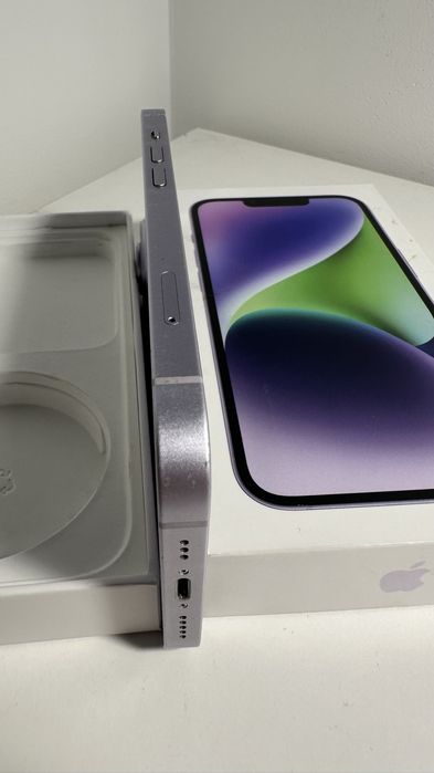 iPhone 14 Purple 256GB bateria 100%