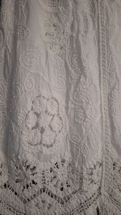 Spódnica boho ażur  haft