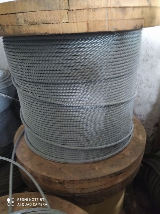 Lina stalowa,  zakuwanie lin