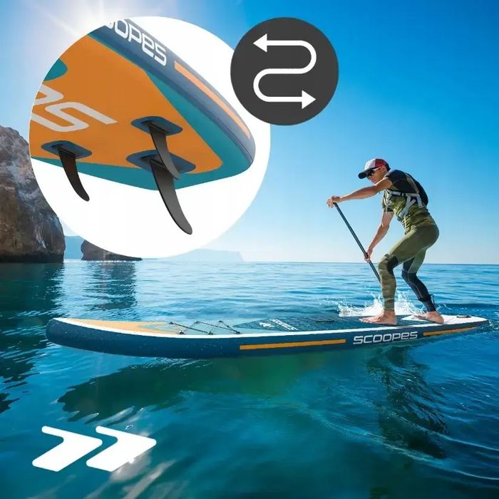 Надувна SUP-дошка для плавання 350см Scoopes (Польща) нова