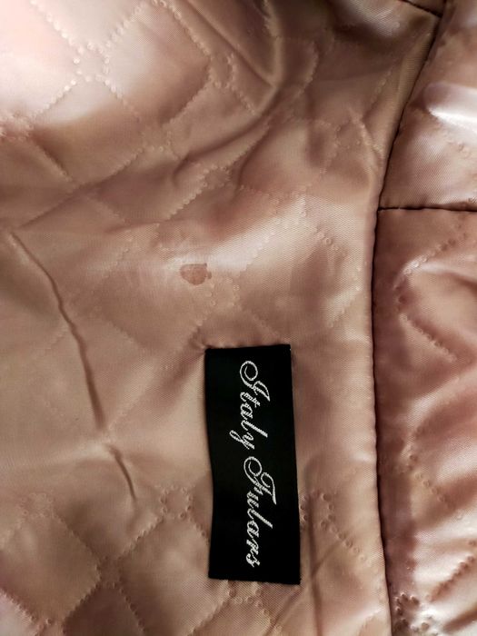 Blusão em pelo de cor beje