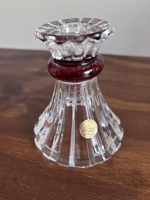 Par porta velas em cristal - Cristal d’ Arques