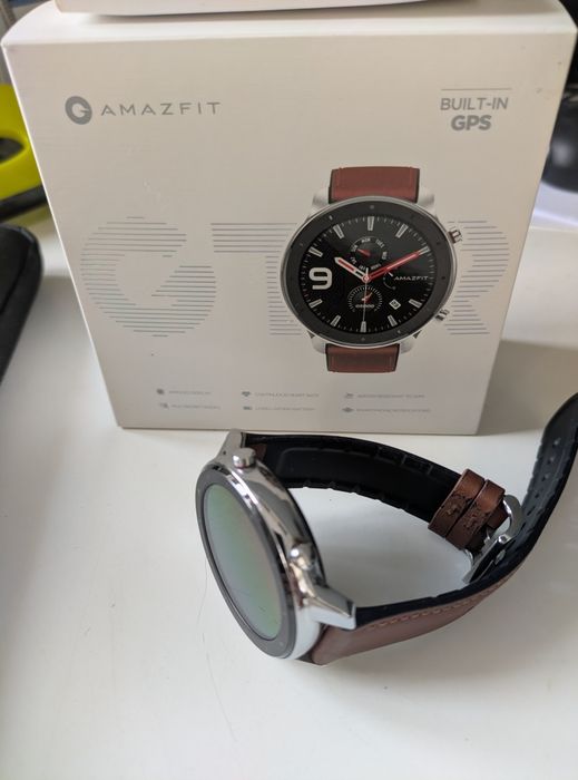 Amazfit GTR 47mm como novo com 2 pulseiras