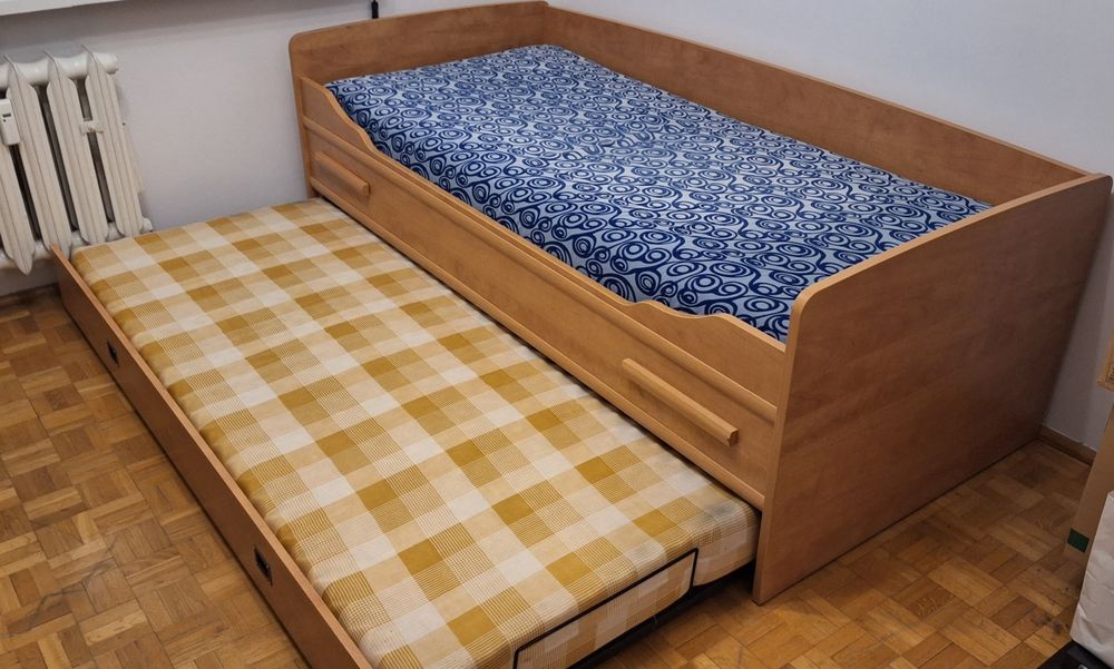 Łóżko młodzieżowe dziecięce rozkładane