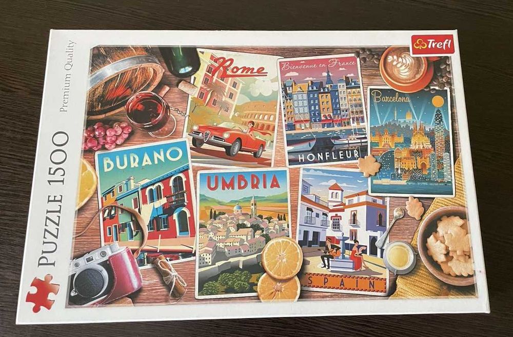 Пазли Trefl 1500шт з олх-доставкою