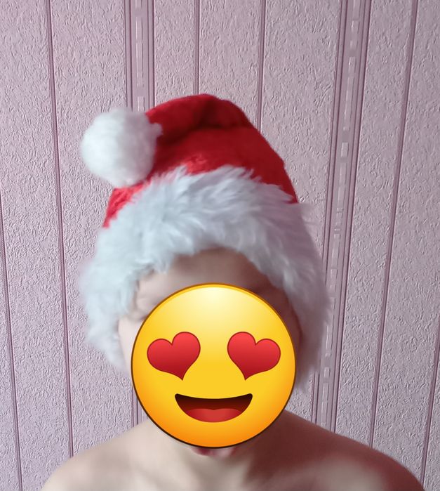 Шапка новогодняя