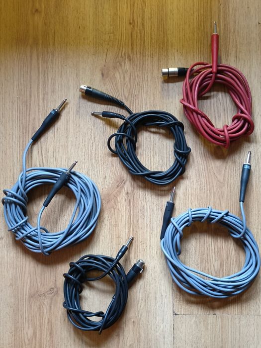 Zestaw Kabli Muzycznych Przewody Dźwiękowe Kabel Audio AUX ITD