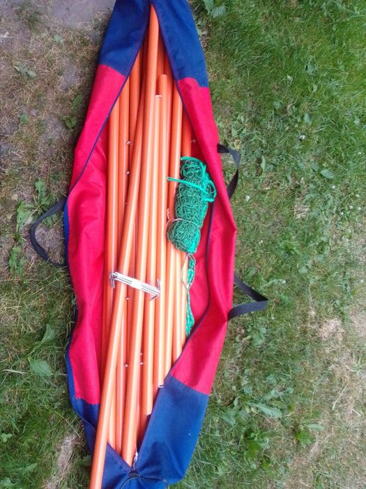 Zestaw sportowy ( siatkówka, babington, piłka nożna)
