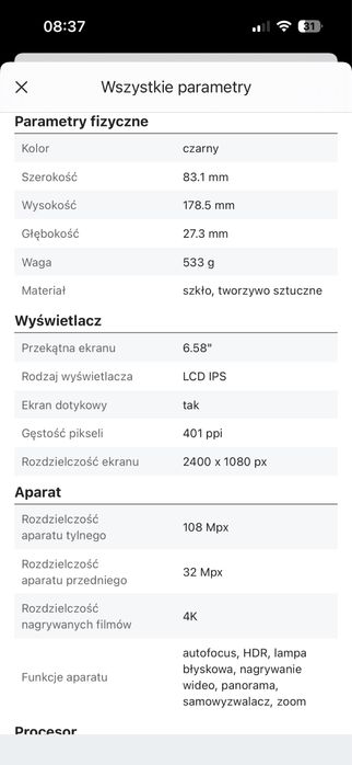 Smartfon DooGee V MAX 5G 12/256GB 22000mAh