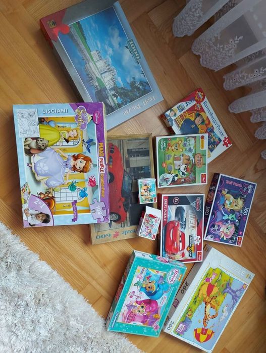 Puzzle 5+ mix dla dzieci