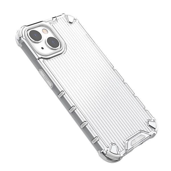Ombre Protect Case etui do iPhone 14 pancerny pokrowiec różowo-niebies